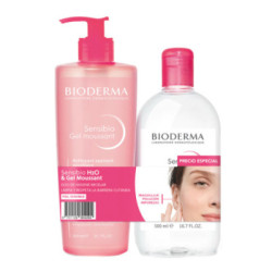 Bioderma Pack Sensibio H20500 Ml.+Sensibio Gel 500